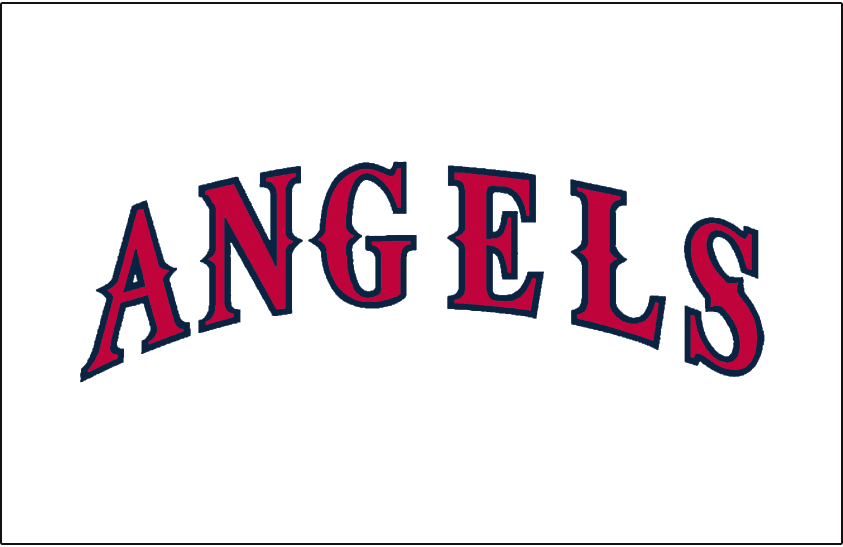 California Angels 1993-1996 Jersey Logo iron on transfers for T-shirts version 2